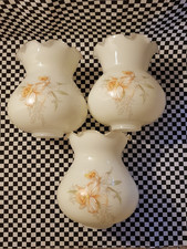 Vintage 70's White Glass