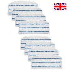 4/8PCS Set of Microfibre Steam Mop Pads for Beldray BEL01097 Steam Cleaner