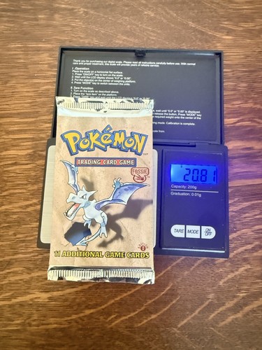 Sealed pokemon fossil 1st - sealed,