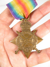 WW1 1914-15 Star British Empire Campaign Medal, Read The Description