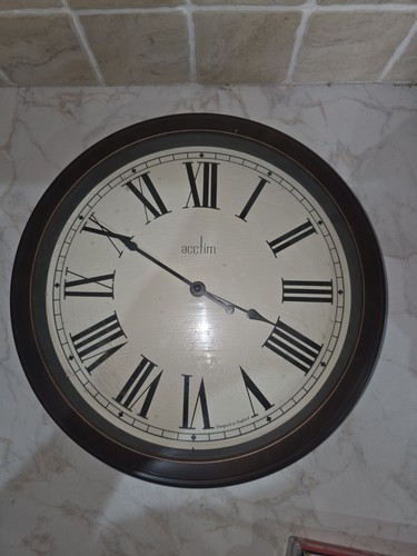 Acctim wall clock - wall, vintage