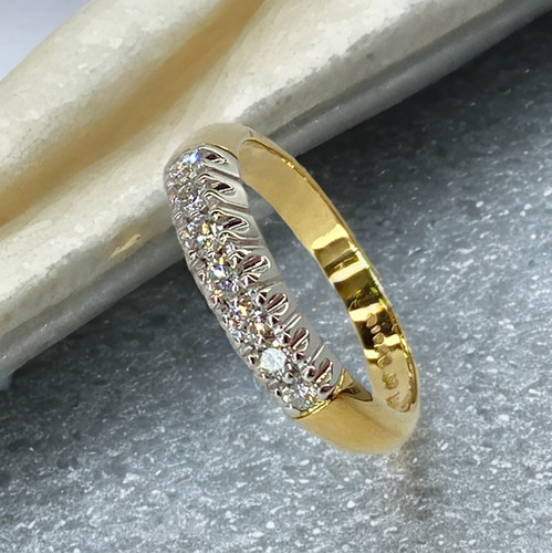 14ct gold diamond - gold, eternity