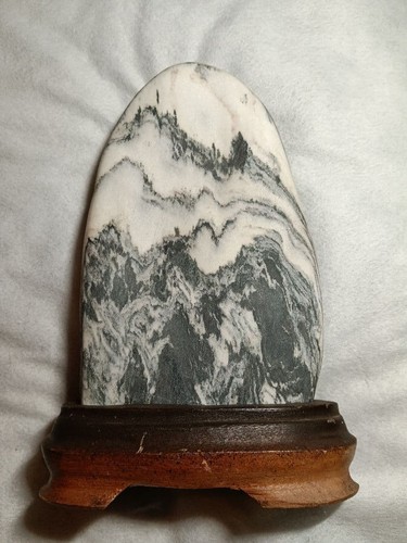Japanese suiseki ink landscape - japanese,