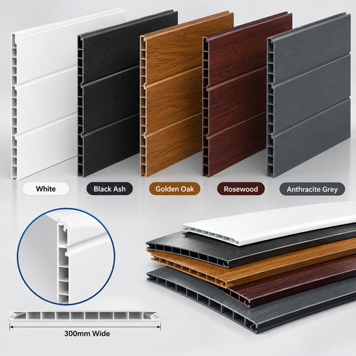 Upvc hollow soffit board - hollow,
