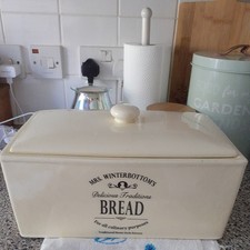Ceramic Bread Bin  Vintage
