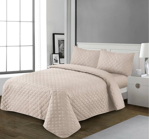 Satin embossed quilted - pc,