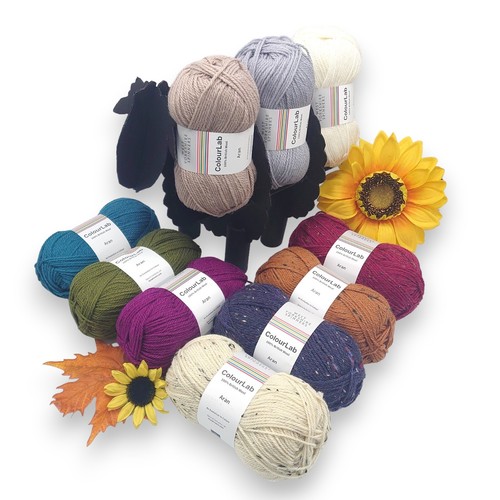 British wool colourlab - colourlab, aran