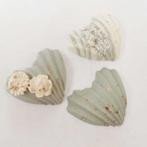 Madeleine shell heart shaped - madeleine,