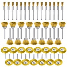 45pcs brass polishing wire cup - 45pcs,