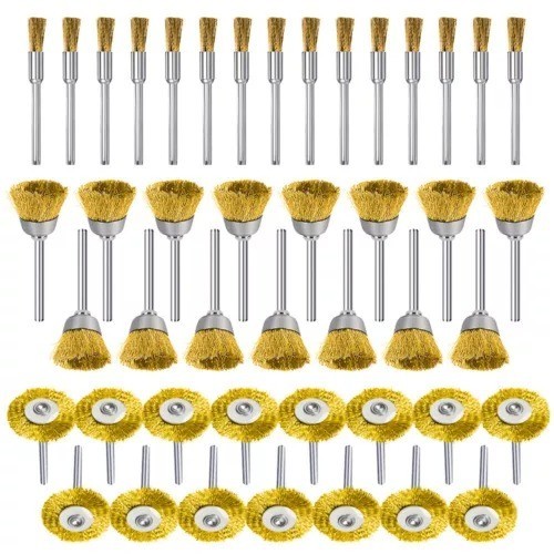 45pcs brass polishing wire - polishing, cup