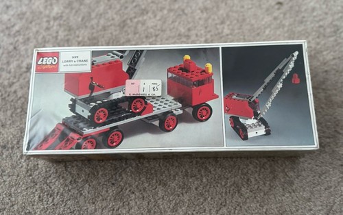 Lego 337 truck with crane - lego,