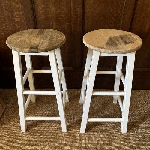 Vintage pair sturdy painted - pair,