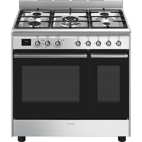 Smeg range cooker stainless - cooker,