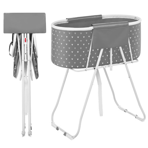 Portable elevated dog bathtub - portable,