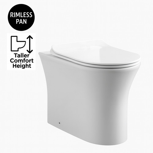 Comfort height rimless - comfort, to