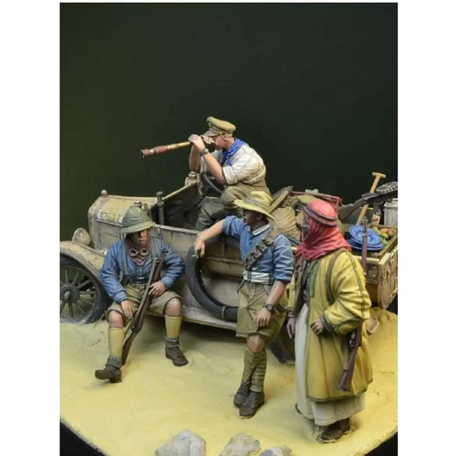 4pcs resin model kit - model,