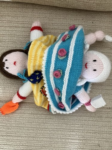Hand knitted cinderella topsy - hand,