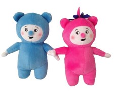 Billy Bam Bam Blue Pink Teddy Bears Baby TV Inspired Soft Plush Handmade Toy