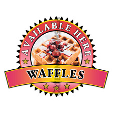 Waffles Sold Here Sticker -