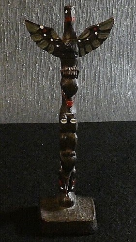 Traditional totem pole hand - totem,