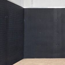 Stables Wall Mats & Fixings Horses Livestock Soft Black EVA 10mm x 1.8M x 1.2M