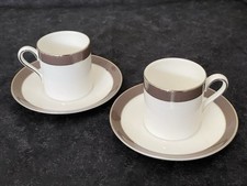 Vera Wang Wedgwood Pair of Espresso Cups Excellent Condition