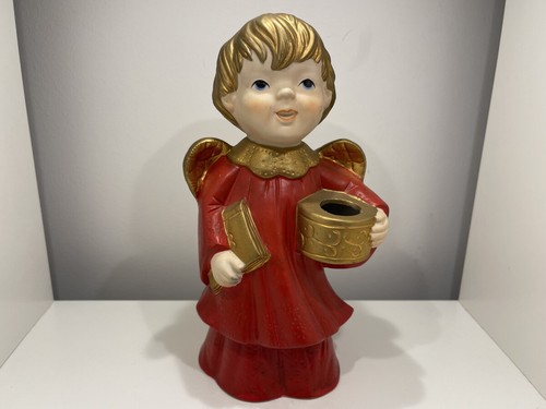 Porcelain figurine candlestick