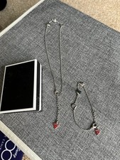 GUESS Necklace and Bracelet