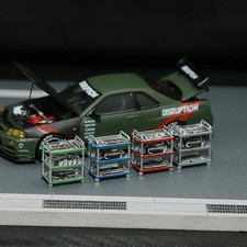 Diorama 1/64 Car Garage Props
