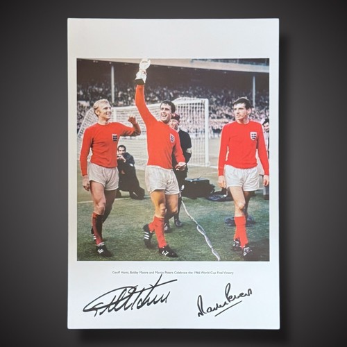 Signed sir geoff hurst martin - sir,