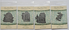 Joanna Sheen 3 Fairy Doors and Fairies Die Sets, 4 sets in total