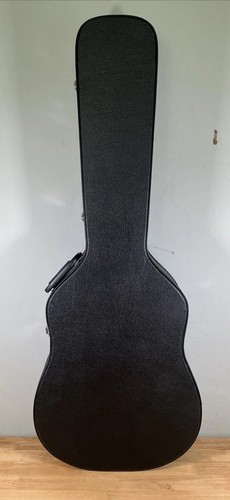 Black rat acoustic guitar hard - black,