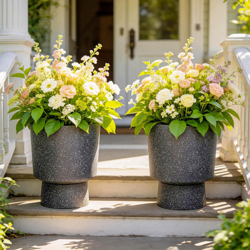 Large modern pedestal - large, 16.8"