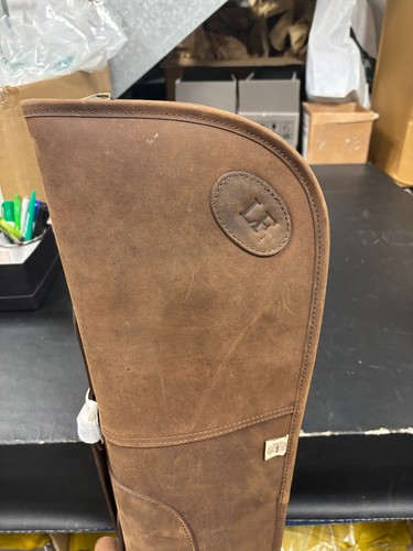 Devonshire leather gun slip - devonshire, up