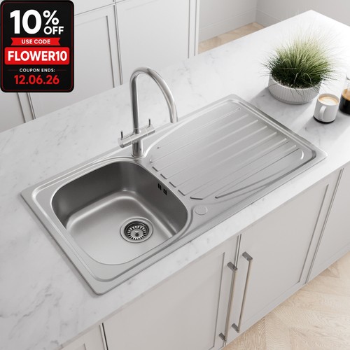 Stainless steel inset - steel, kitchen