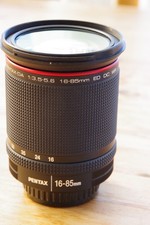 PENTAX HD DA 16-85mm F3.5-5.6 ED DC WR LENS