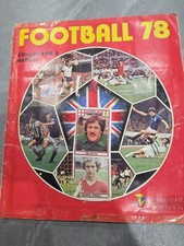 Panini Football Sticker Book 1978