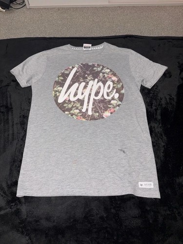 Hype grey shirt unisex - t-shirt, size
