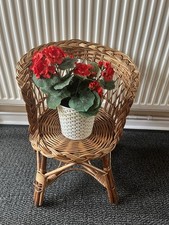 VINTAGE CANE BAMBOO WICKER
