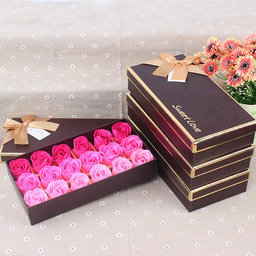 New 18pcs scented rose - new,