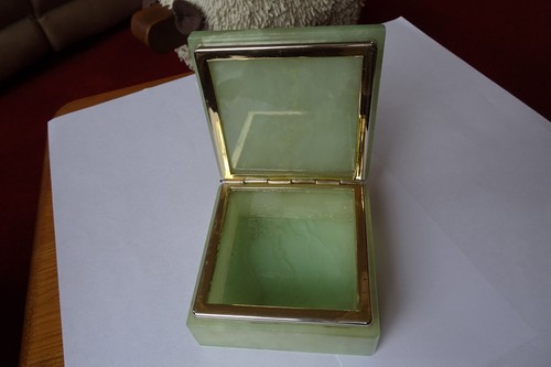 Genuine alabaster pale - pale, green