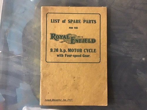 Royal enfield model 180 182 - royal,