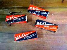 KLG SPARK PLUG BOXES, ORIGINAL