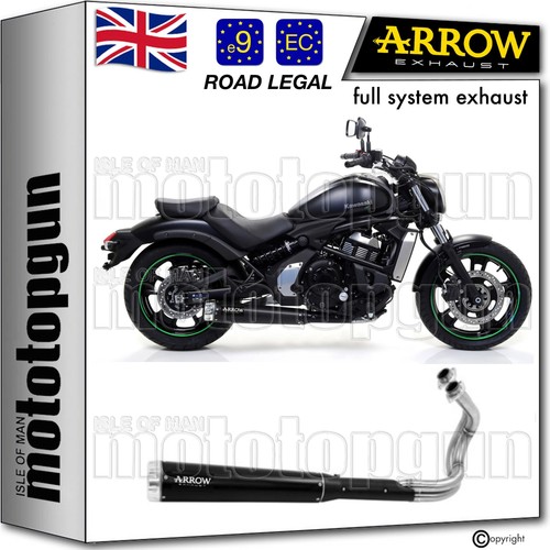 Full exhaust open black - open, rebel