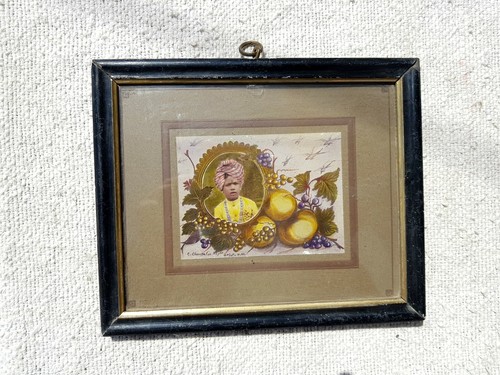 Vintage hand colored rich - colored,