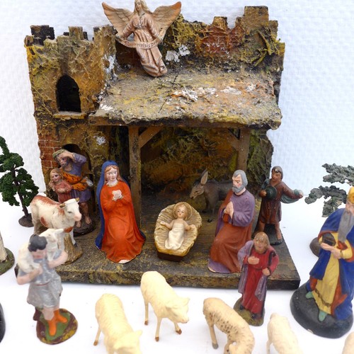 Konvolut nativity scene with - scene,