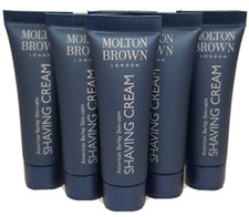10 x Molton Brown - Mini Size Shaving Cream - 10 x 7ml - Travel, Gym etc