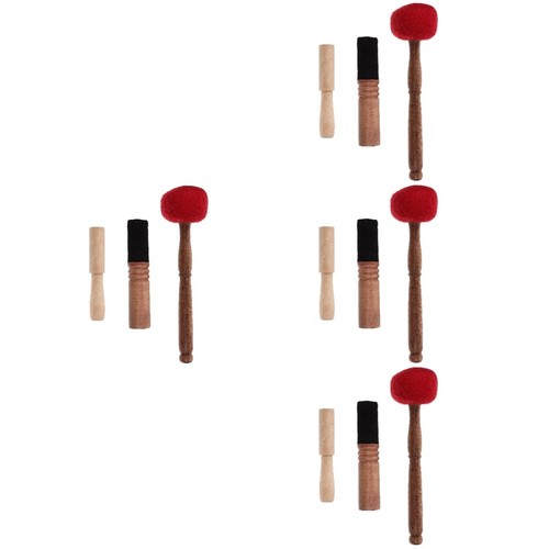 12pcs wooden singing - wooden, bowl