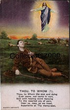 WW1 Bamforth Song Card 4840 " Thou To Whom" card 1 unposted