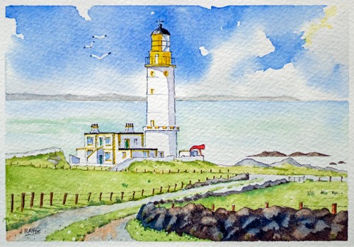 Original watercolour - an,